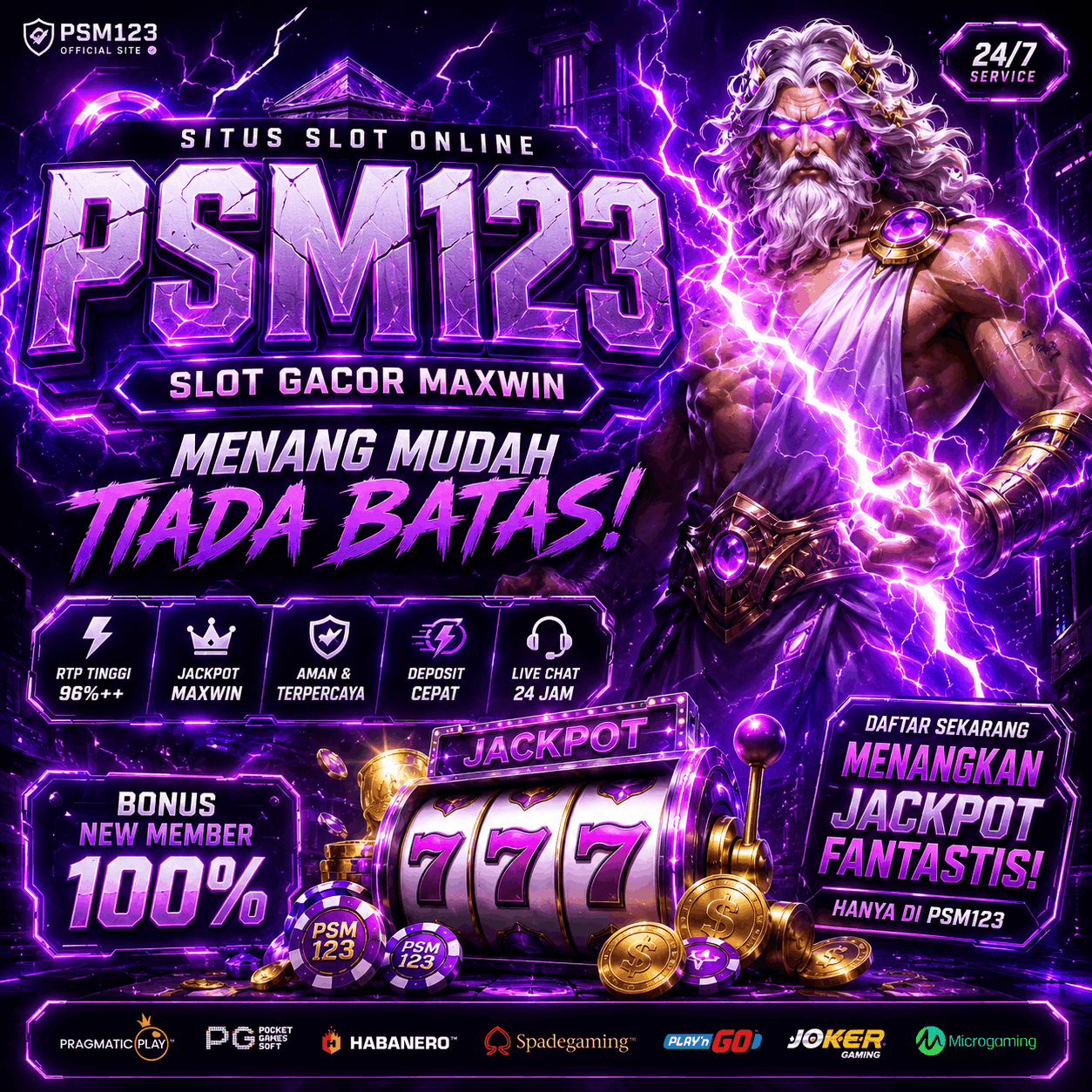 Thumbnail 1 of 3, Poster, PSM123 ⚡ SITUS GAME SLOT ONLINE DENGAN INFORMASI LENGKAP DAN TERSTRUKTUR designed and sold by PSM123.